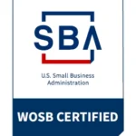SBA Women-Owned Small Business certified badge