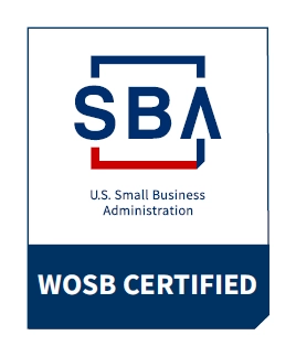 SBA WOSB Certified — Woman-Owned Small Business
