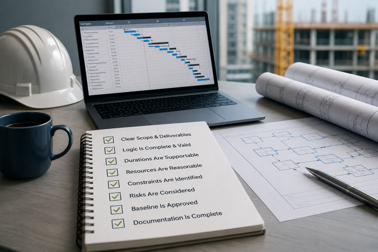 What Makes a CPM Schedule Defensible: A Checklist for Owners
