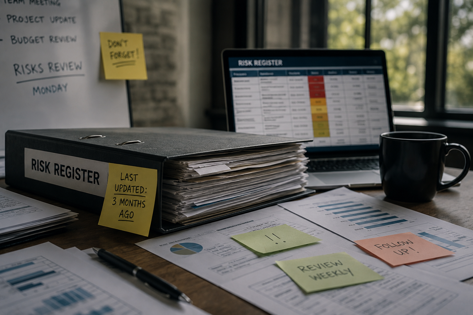 32.Risk Registers That Get Updated Once and Then Ignored: The Operational Failure Behind It