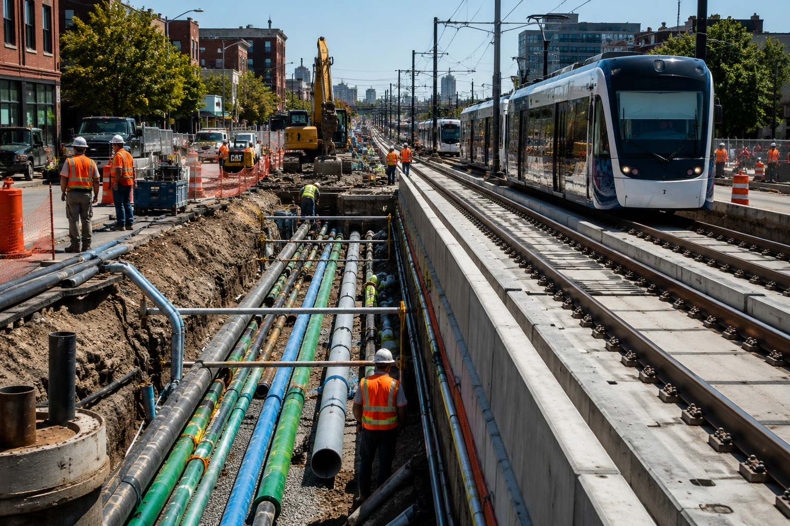 Why Rail and Transit Projects Need Utility Relocation Sequencing as Its Own Workstream
